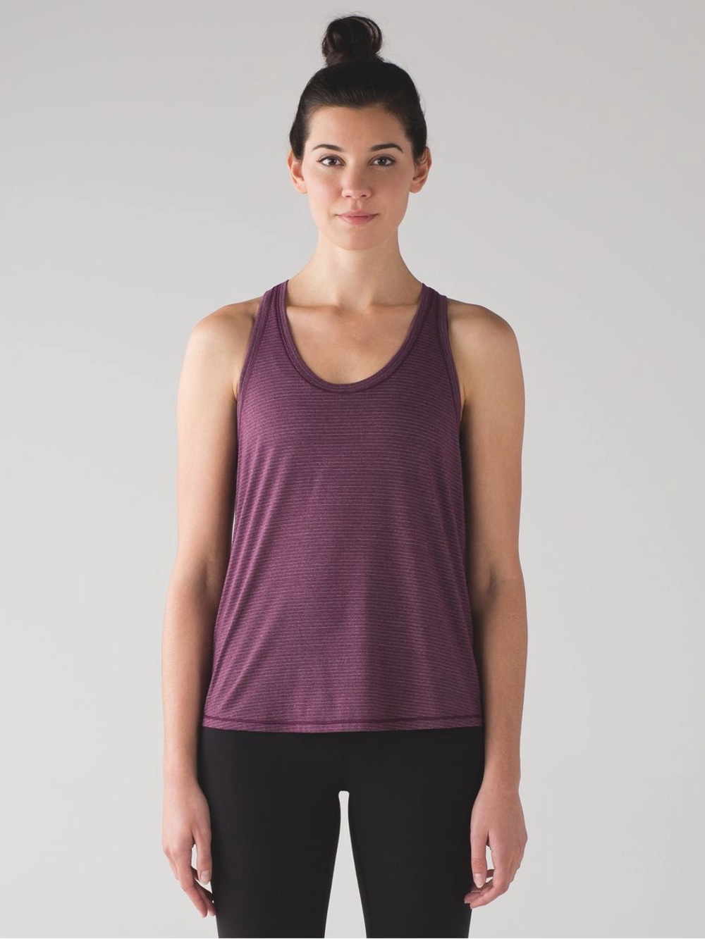 Lululemon Tie It Up Singlet - Heathered Plum Size 8